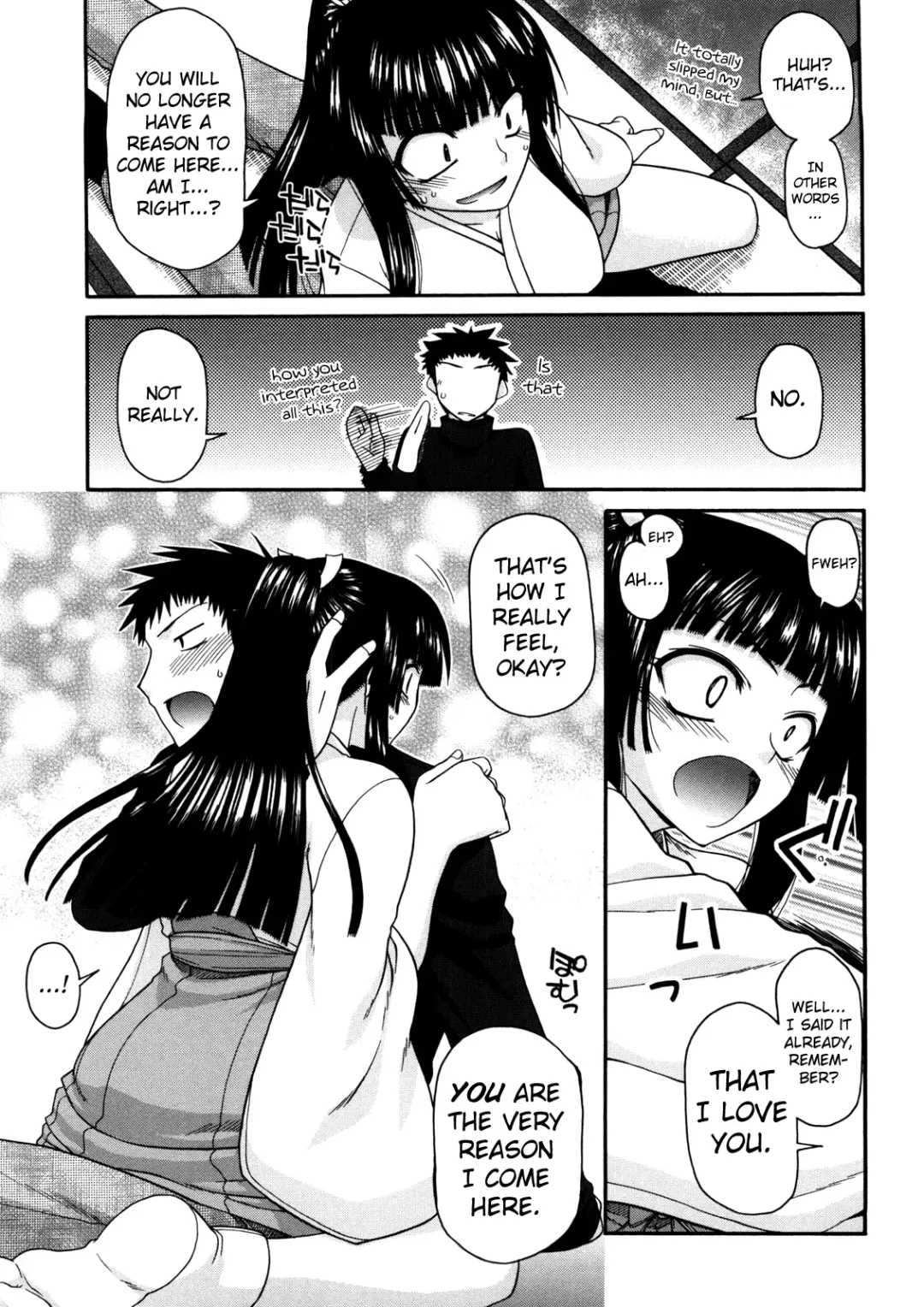 [Miyashiro Sousuke] Chichi Miko! Inran Otome Zoushi Fhentai - Page 173