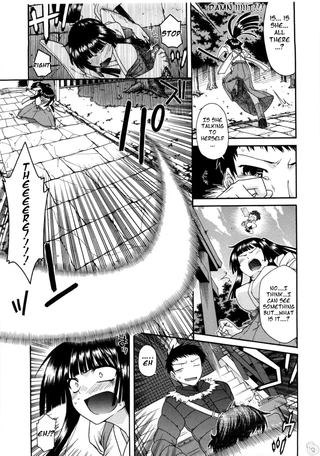 [Miyashiro Sousuke] Chichi Miko! Inran Otome Zoushi Fhentai - Page 8