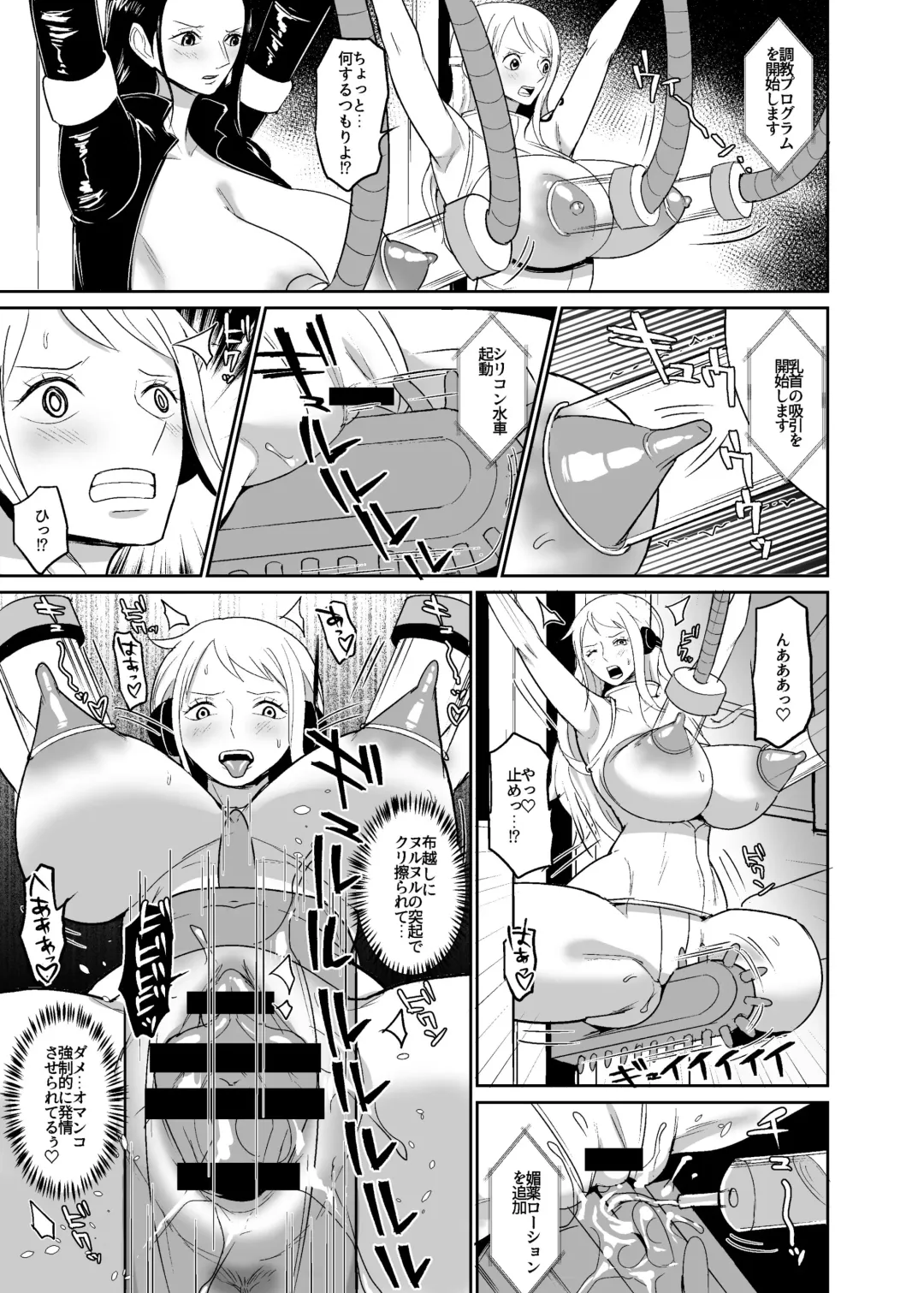 [Hamiltan] Namirobi Female Pirate Forced Climax Machine Rape Fhentai - Page 6