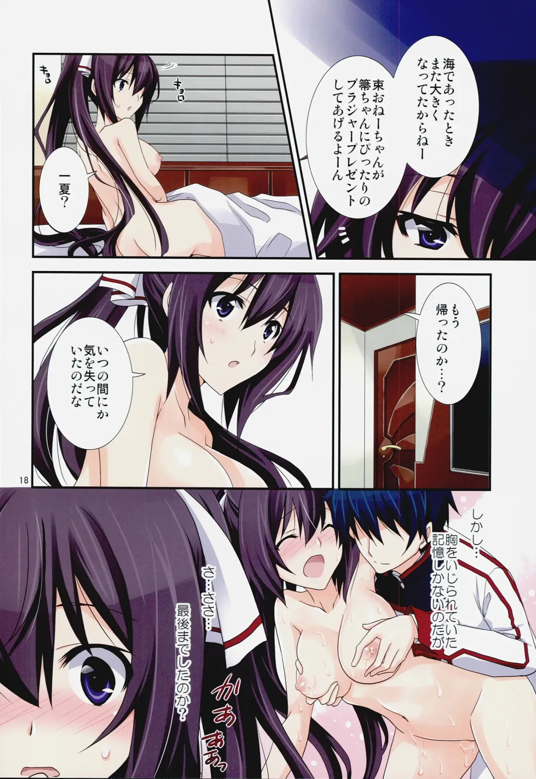 [Yamabuki Mook] Burst Up! Infinite Stratos FAN BOOK Fhentai - Page 18