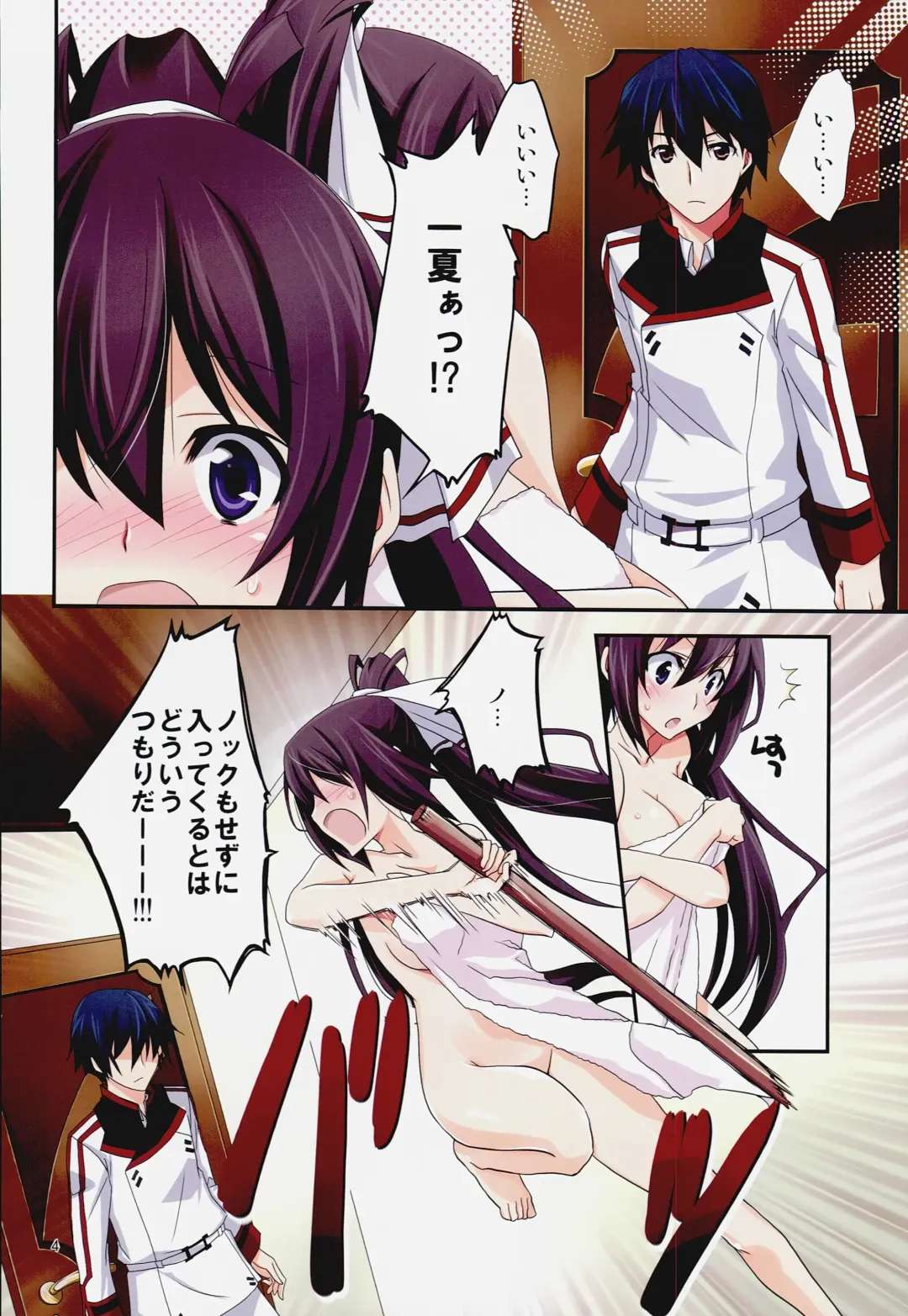 [Yamabuki Mook] Burst Up! Infinite Stratos FAN BOOK Fhentai - Page 4
