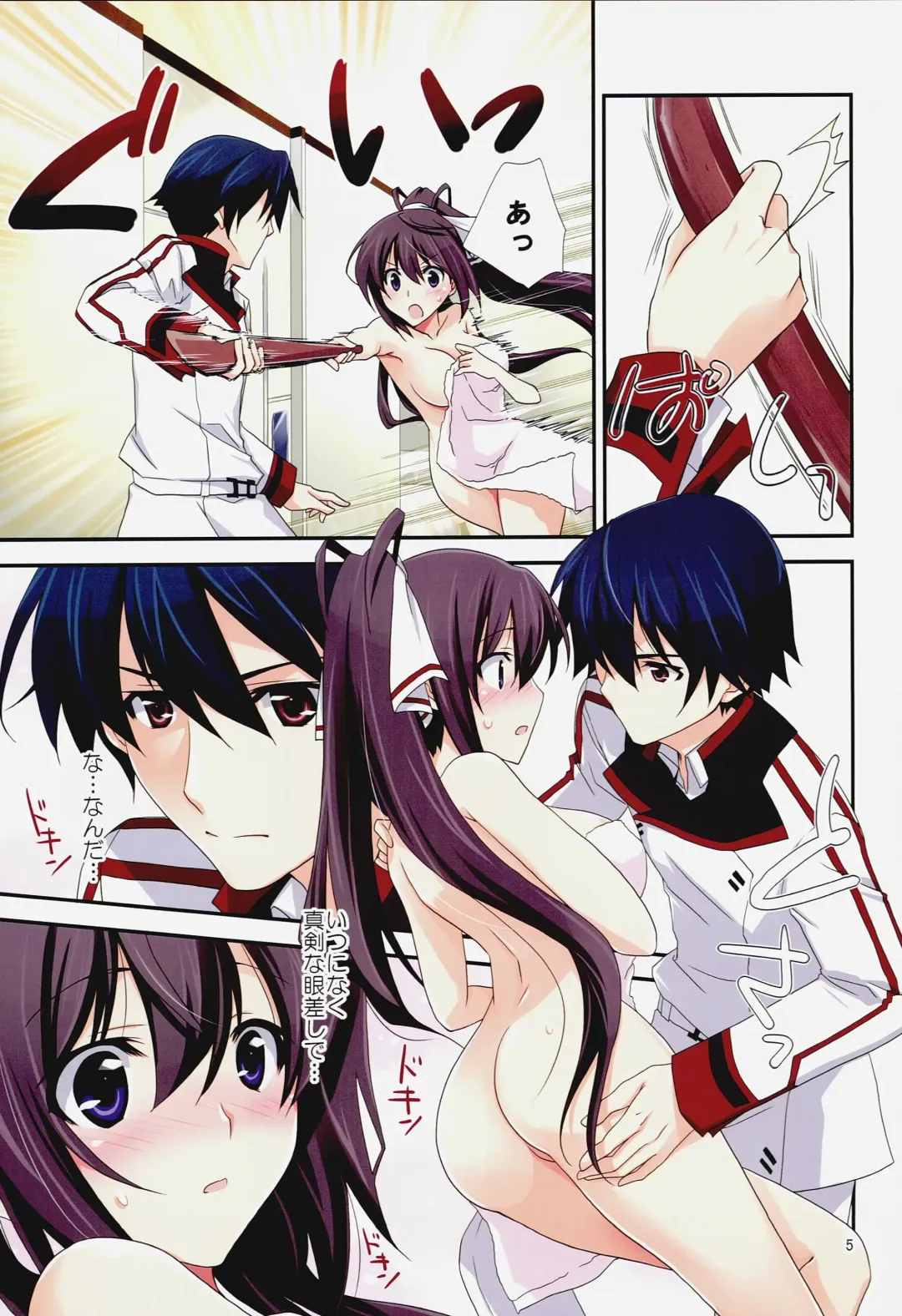 [Yamabuki Mook] Burst Up! Infinite Stratos FAN BOOK Fhentai - Page 5