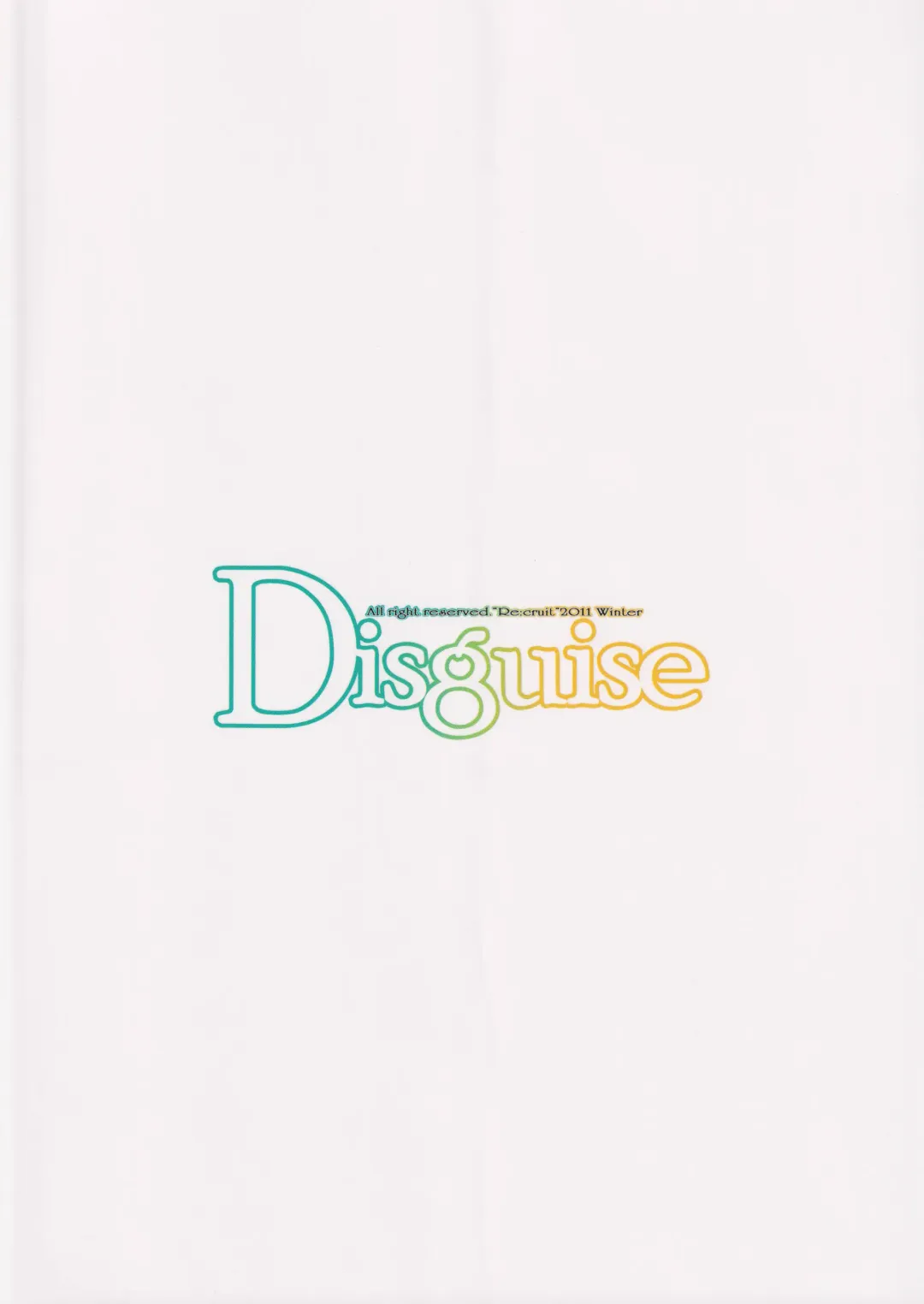 [Hayakawa Halui] Disguise Fhentai - Page 27