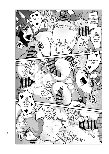 [Fukurou] Soku Hame!! Mesukemo no Mori 2 | Furry Crossing Greet and F*ck!! 2 Fhentai - Page 19