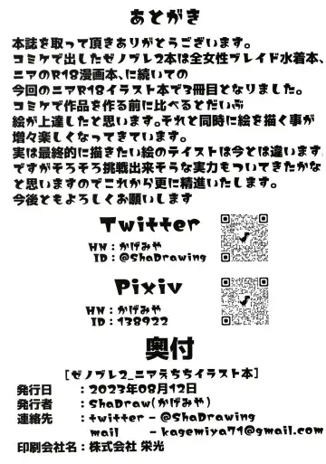 [Kagemiya] Nia Echichi Illust Bon Fhentai - Page 19