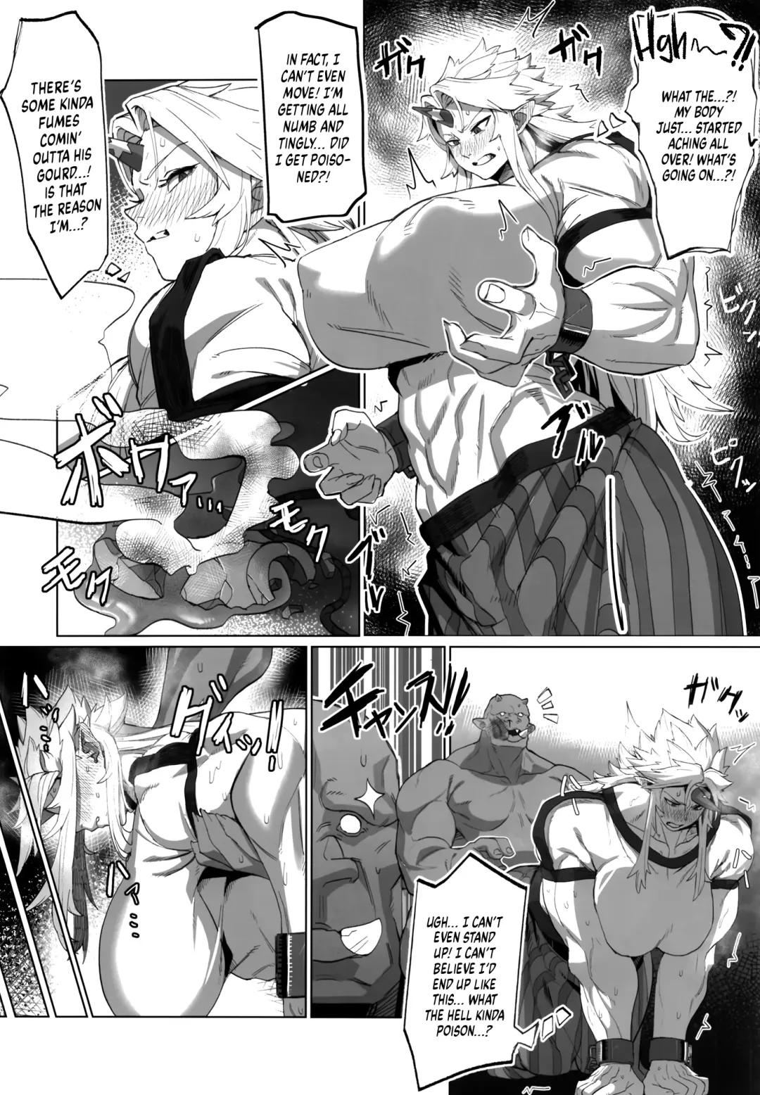 [Kugara] Yuugi Nee-san to Ork ga Kunzu Hoguretsu | Yuugi and an Orc Locked in Battle Fhentai - Page 7