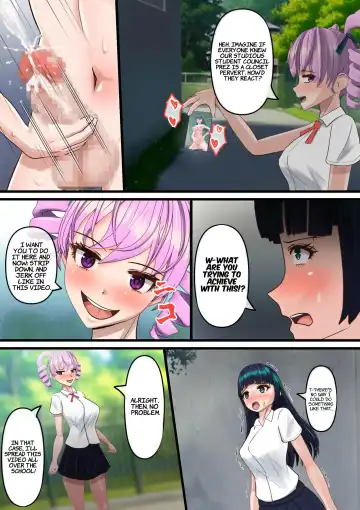 Futanari Joshi ga Futanari Joshi ni Seme rareru | Futa Girl Gets Fucked By Another Futa Girl Fhentai - Page 7