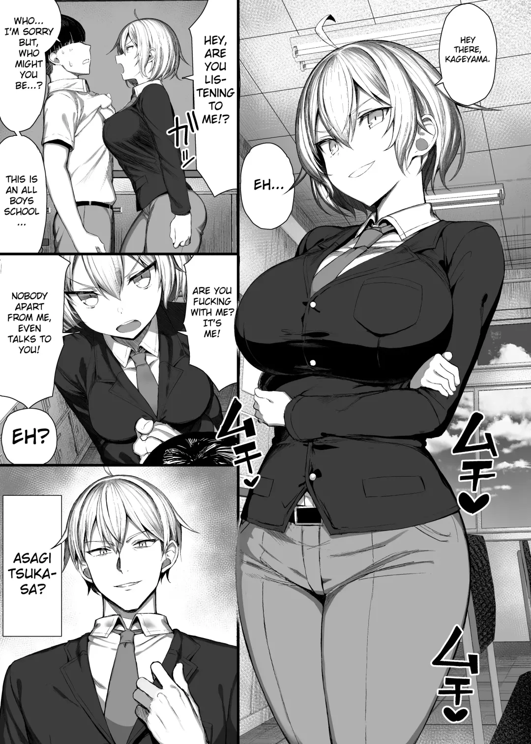 [Great Mosu] My Bully, Turned Into A Girl Fhentai - Page 4