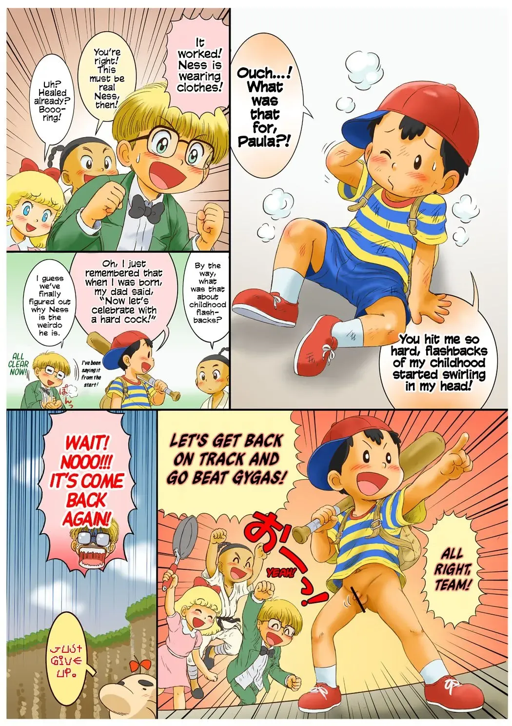 [Mitsui Jun] A Ness Manga: PK Ochinchin Ω Fhentai - Page 7