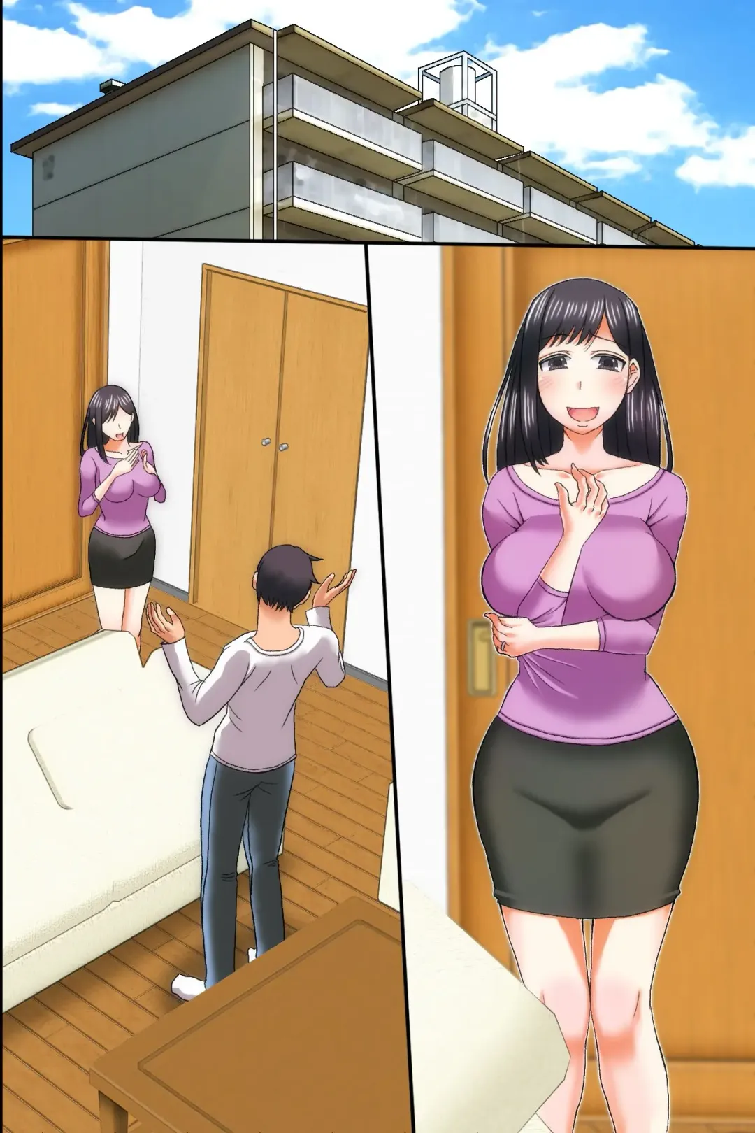 Ore ga Shiranai Uchi ni Tsuma ga Shachou no Musuko ni Haramasaserareteita Fhentai - Page 64