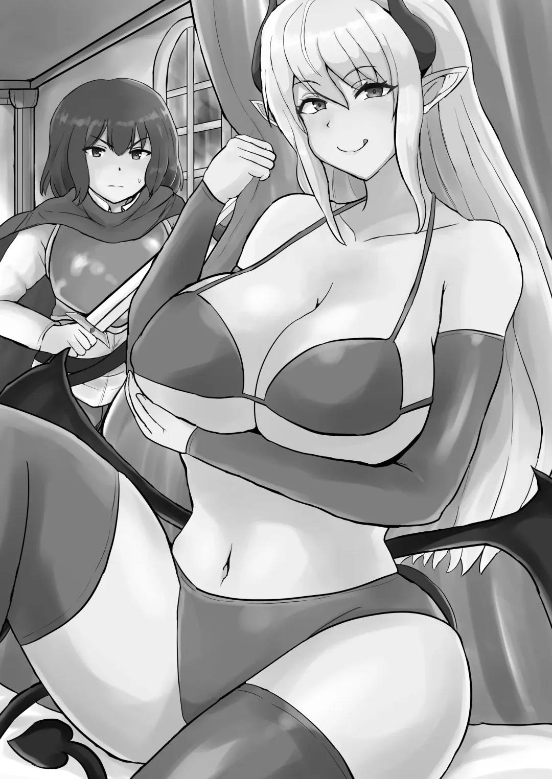 [Oguma] Yuusha, Mazoku no Onee-san ni Haiboku su. Fhentai - Page 2