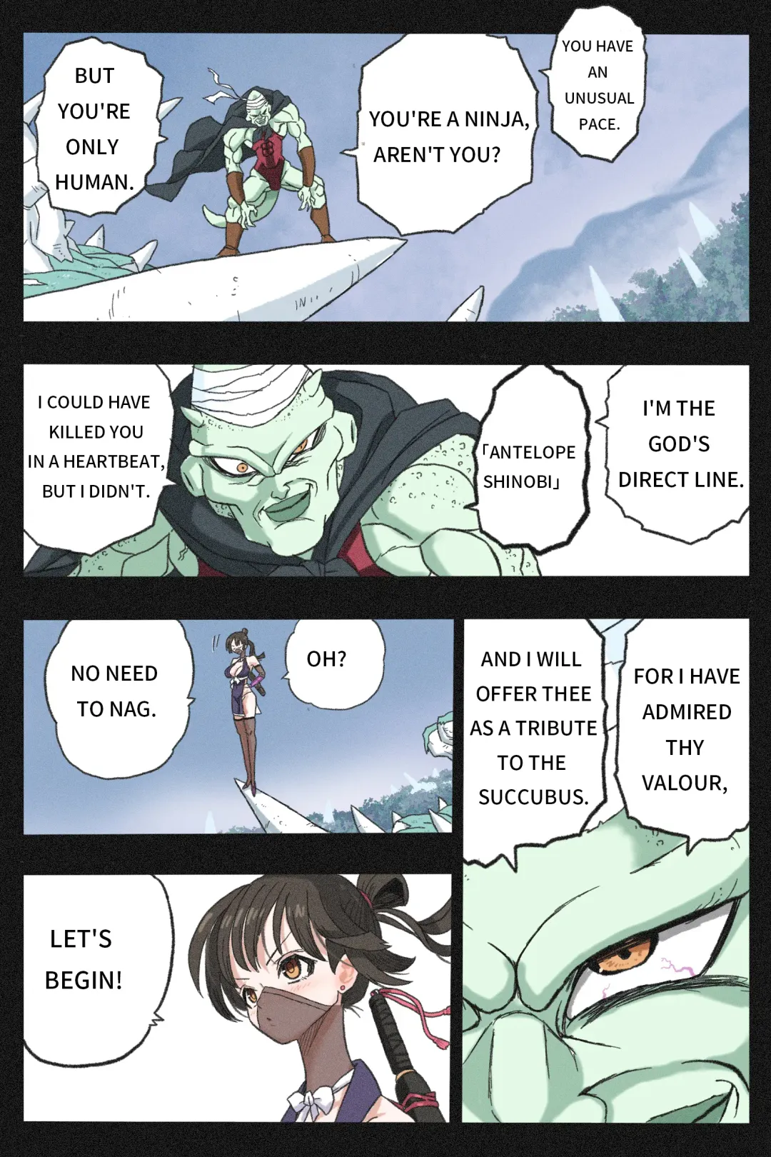 Mankoku Bujutsukai 3 ~Oni Yuki Kunoichi Goumon Hen~ Fhentai - Page 9