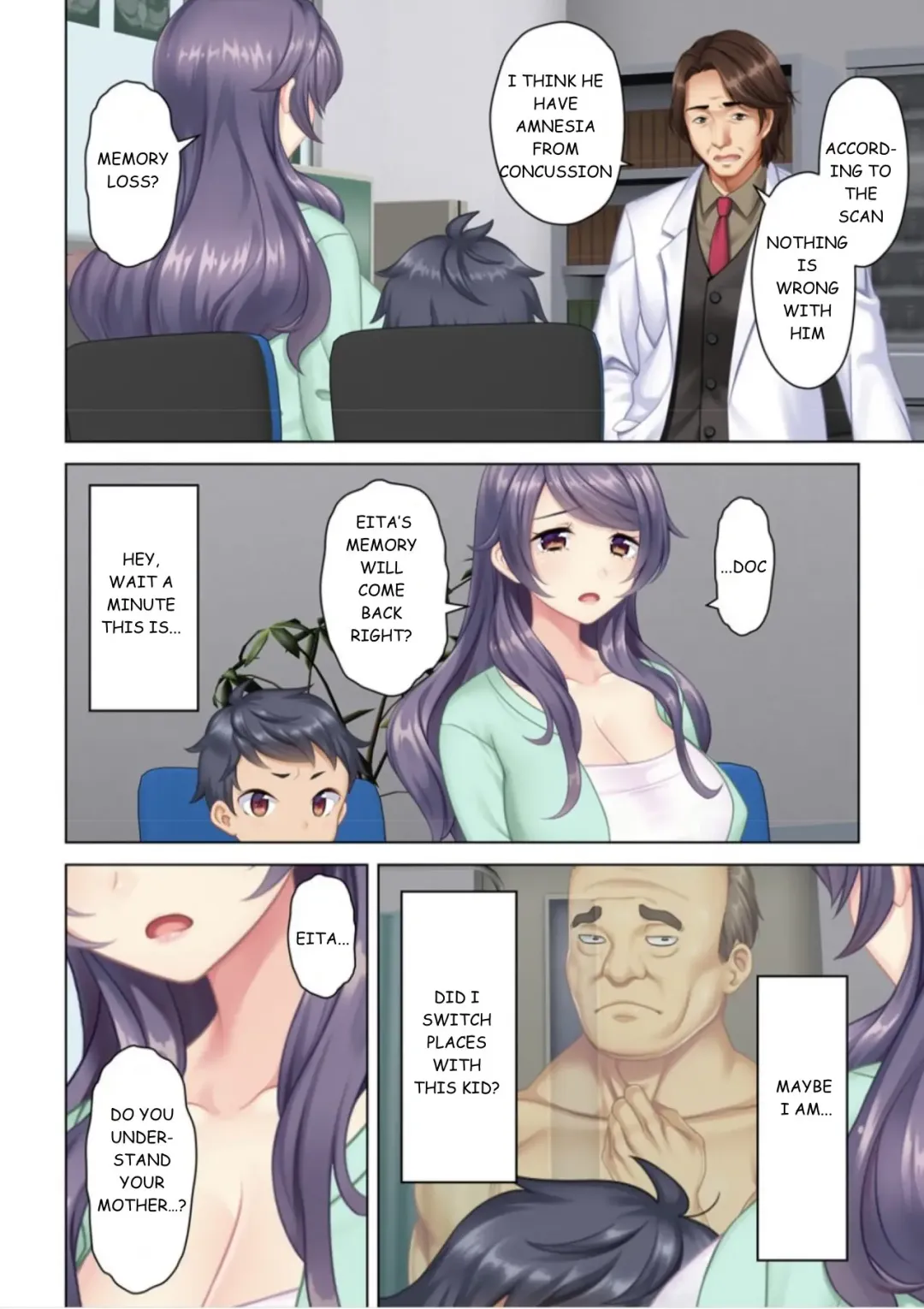 [Un Equals Shokutarou] I was reincarnated as the son of a beautiful mom so I pretended to be spoiled, played with her boobs and with an innocent smile tried to insert my stick in my childhood friend mom Fhentai - Page 15