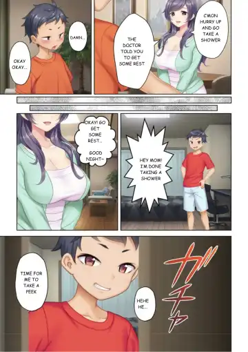 [Un Equals Shokutarou] I was reincarnated as the son of a beautiful mom so I pretended to be spoiled, played with her boobs and with an innocent smile tried to insert my stick in my childhood friend mom Fhentai - Page 18