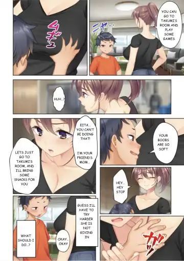 [Un Equals Shokutarou] I was reincarnated as the son of a beautiful mom so I pretended to be spoiled, played with her boobs and with an innocent smile tried to insert my stick in my childhood friend mom Fhentai - Page 31
