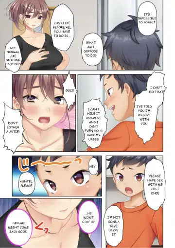 [Un Equals Shokutarou] I was reincarnated as the son of a beautiful mom so I pretended to be spoiled, played with her boobs and with an innocent smile tried to insert my stick in my childhood friend mom Fhentai - Page 38