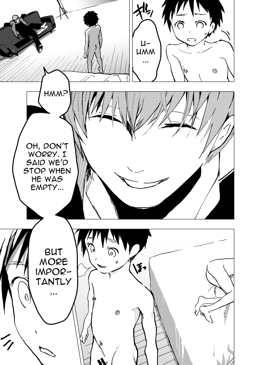 [Orukoa] Ibasho ga Nai node Kamimachi Shite mita Suterareta Shounen no Ero Manga Ch. 10 | A Dirty Manga About a Boy Who Got Abandoned and Is Waiting for Someone To Save Him Ch. 10 Fhentai - Page 34