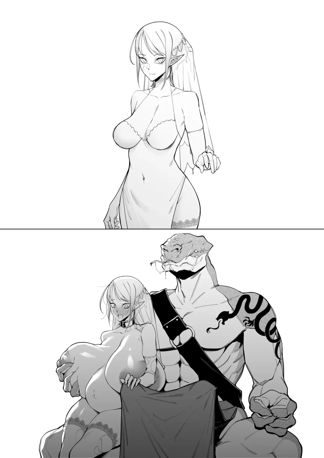 [Fan] Elf Hime no Seiryaku Kekkon 1 + 1.5 Fhentai - Page 21