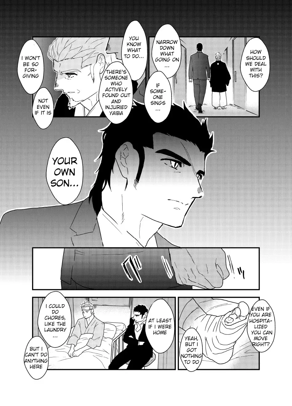 [Yamome] Moshimo Yakuza o Byoushitsu de Okashite Mitara. | What if I tried fucking a yakuza in a hospital room? Fhentai - Page 10