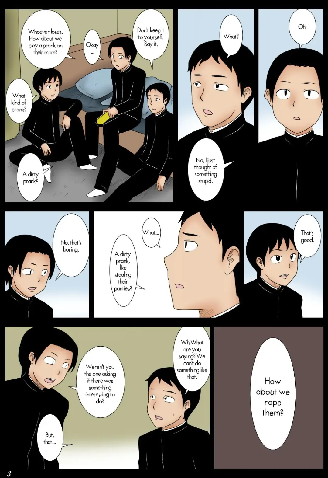 Gangbanging our moms Fhentai - Page 3