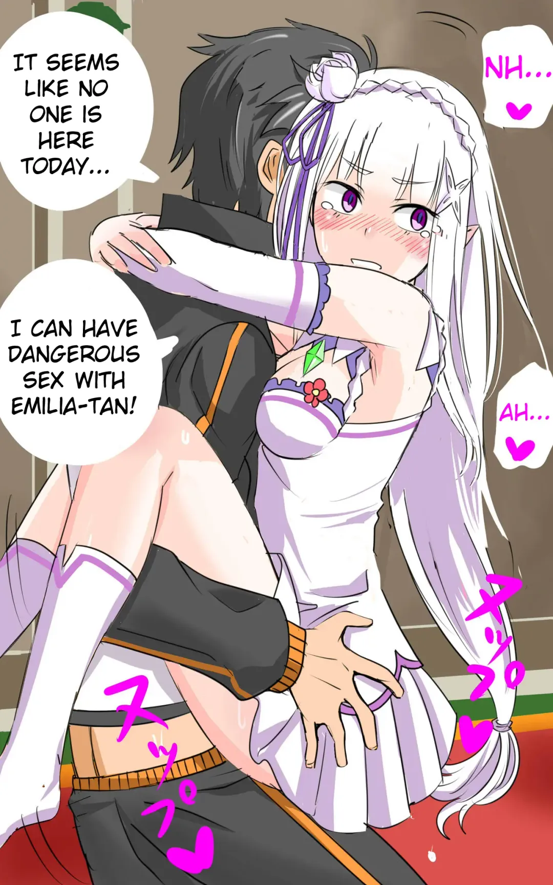 Amazing Sex with Emilia-tan Fhentai - Page 35