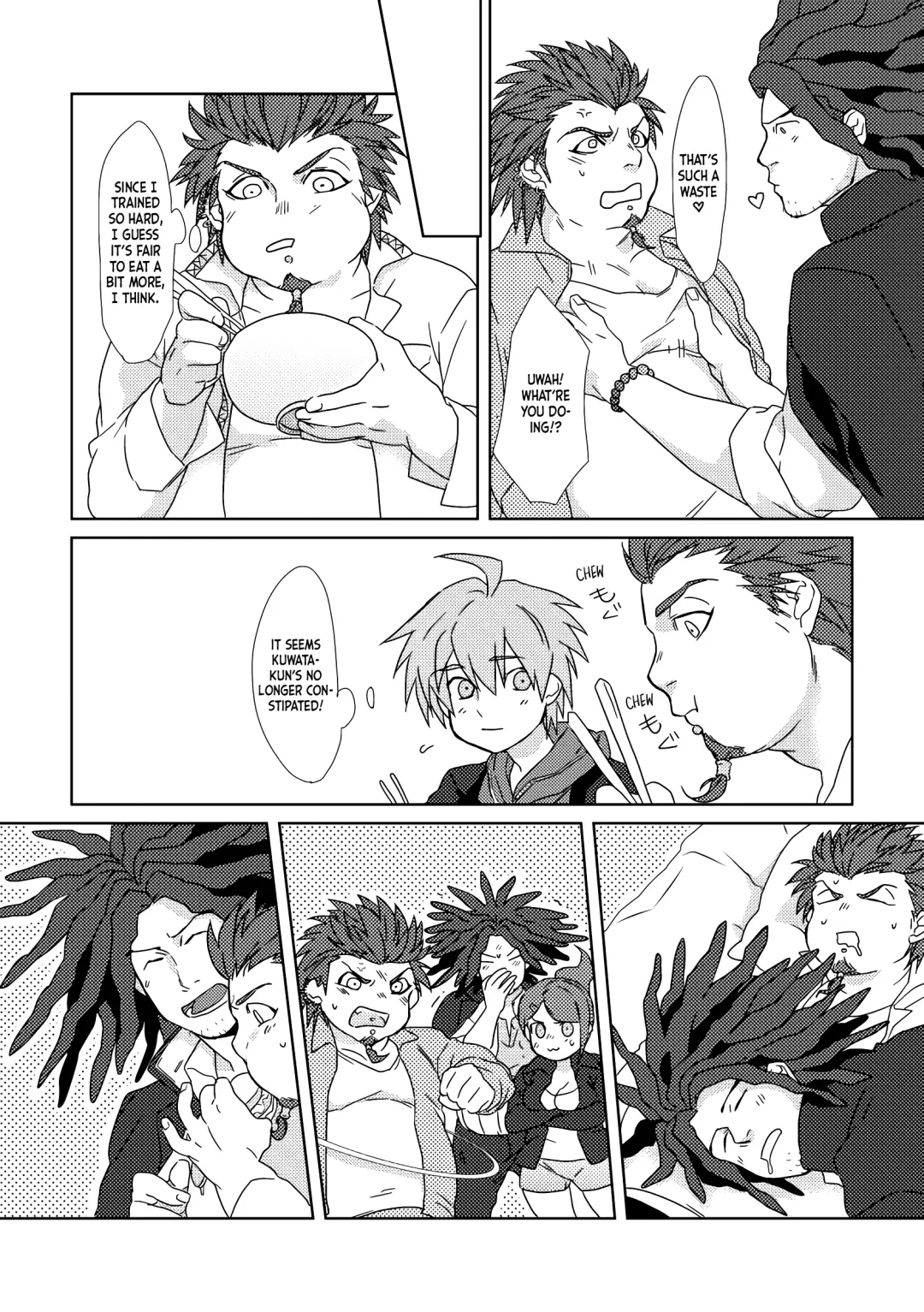 Leon Kuwata's Obesification Plan Fhentai - Page 21