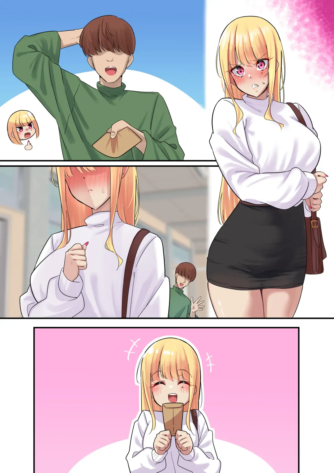 [Nanohana] Dessin Model no Beit-chuu ni Biyaku Nurareta Kinpatsu Kyonyuu Gal Fhentai - Page 80