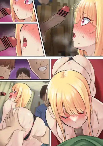 [Nanohana] Dessin Model no Beit-chuu ni Biyaku Nurareta Kinpatsu Kyonyuu Gal Fhentai - Page 61