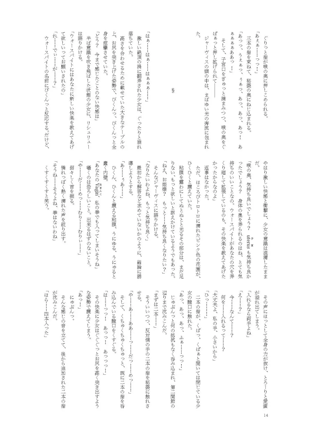 [Namiki Kojiro] Koneko to Oujo to Yonin no Majo 2 Double Fist & Muchi Zeme Hen Fhentai - Page 14