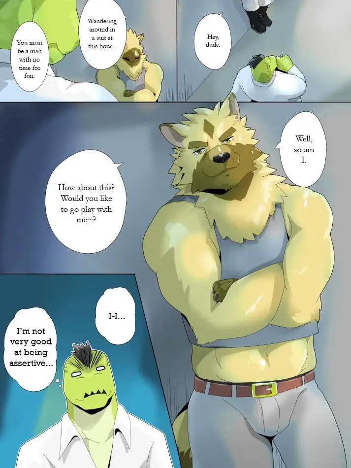 [Devilob] A man that turns back into a virgin at the sight of cock! Fhentai - Page 3