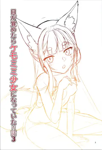 [Fumotono Mikoto] Me ga Sametara Kemomimi Shoujo ni Natteita Ohanashi 3 Fhentai - Page 3