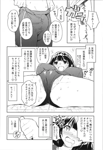 [Yasumi Mirakichi] 1-kagetsu Ninshin Shinakereba Otoko ni Modoreru Hanashi Fhentai - Page 22
