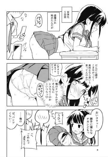 [Yasumi Mirakichi] 1-kagetsu Ninshin Shinakereba Otoko ni Modoreru Hanashi Fhentai - Page 8