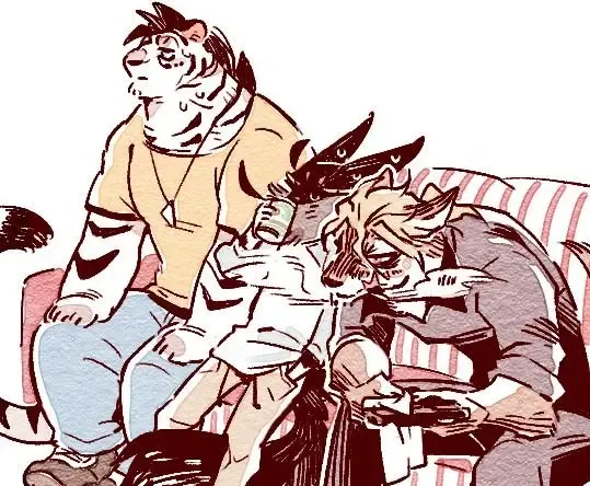 Wolf & Bear & Cafe // Fox & Tiger & Cup Noodles Fhentai - Page 105