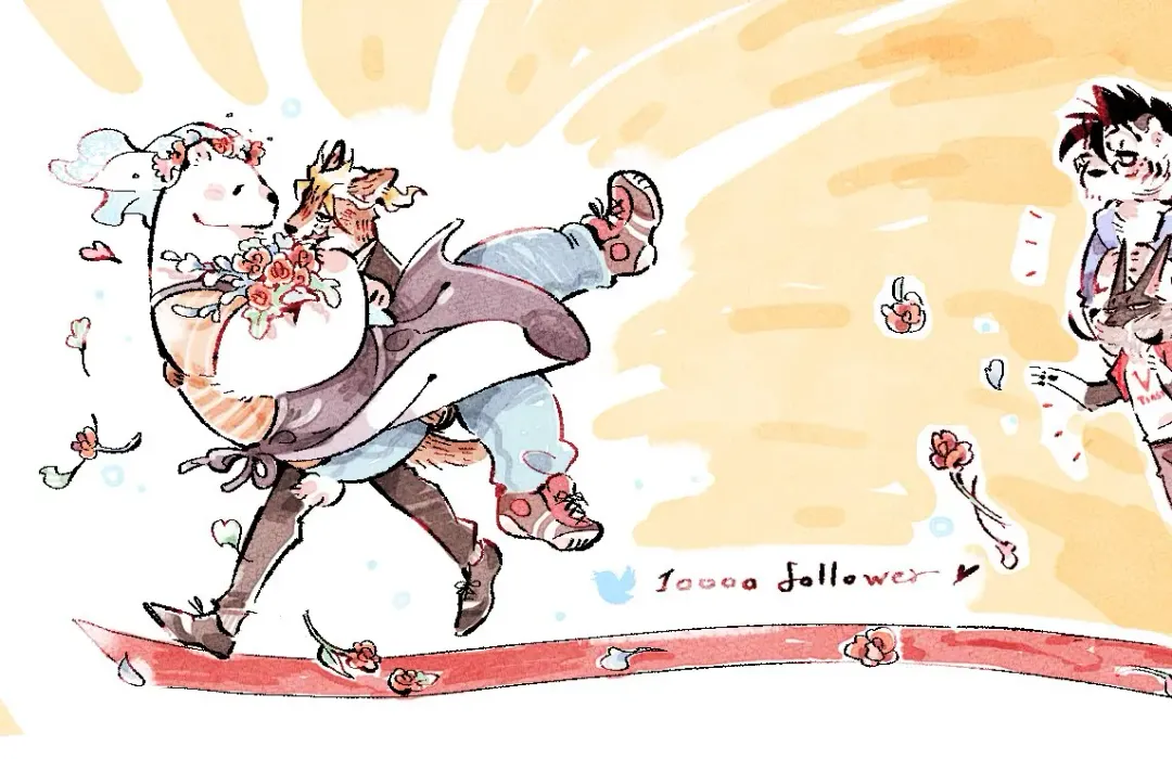 Wolf & Bear & Cafe // Fox & Tiger & Cup Noodles Fhentai - Page 108