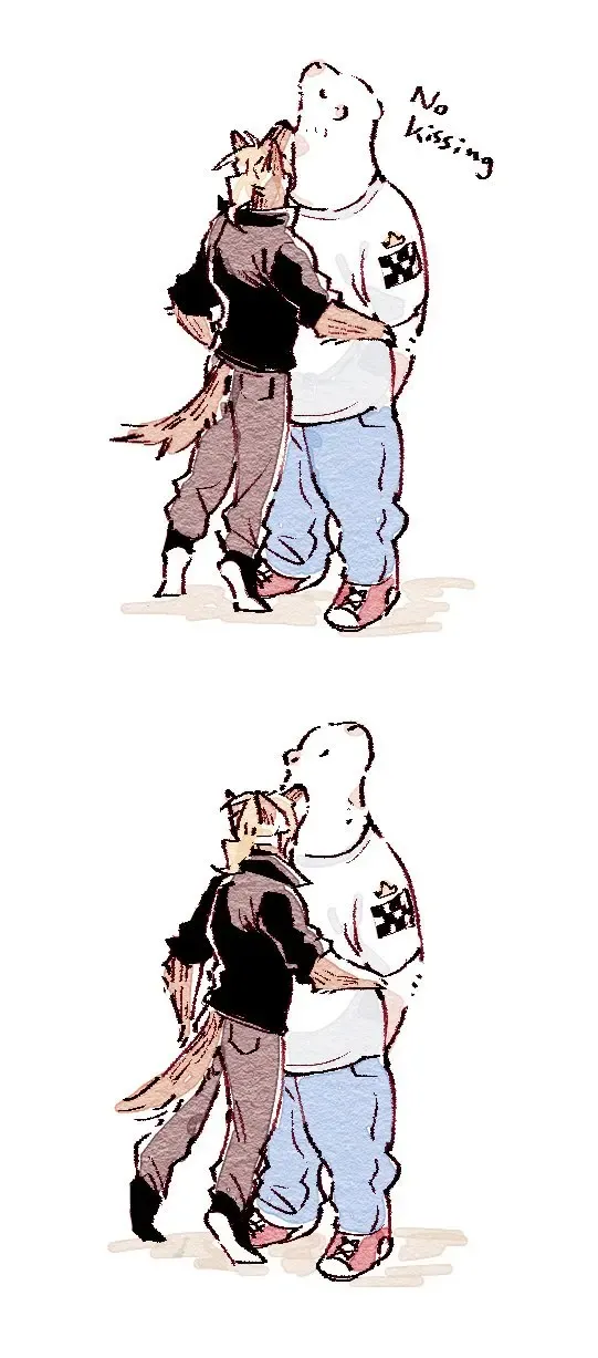 Wolf & Bear & Cafe // Fox & Tiger & Cup Noodles Fhentai - Page 21