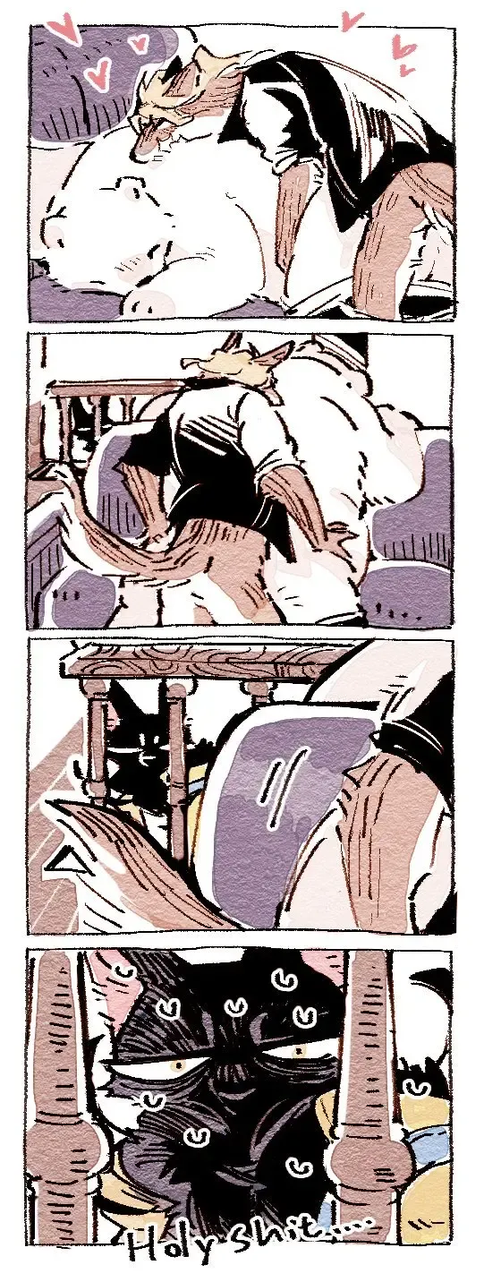 Wolf & Bear & Cafe // Fox & Tiger & Cup Noodles Fhentai - Page 23