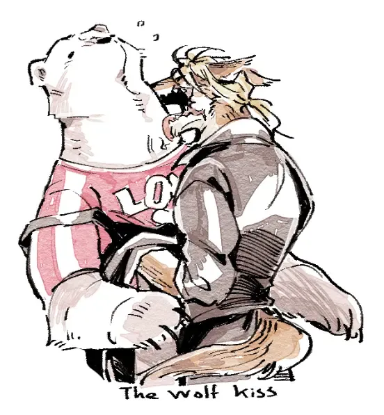 Wolf & Bear & Cafe // Fox & Tiger & Cup Noodles Fhentai - Page 46