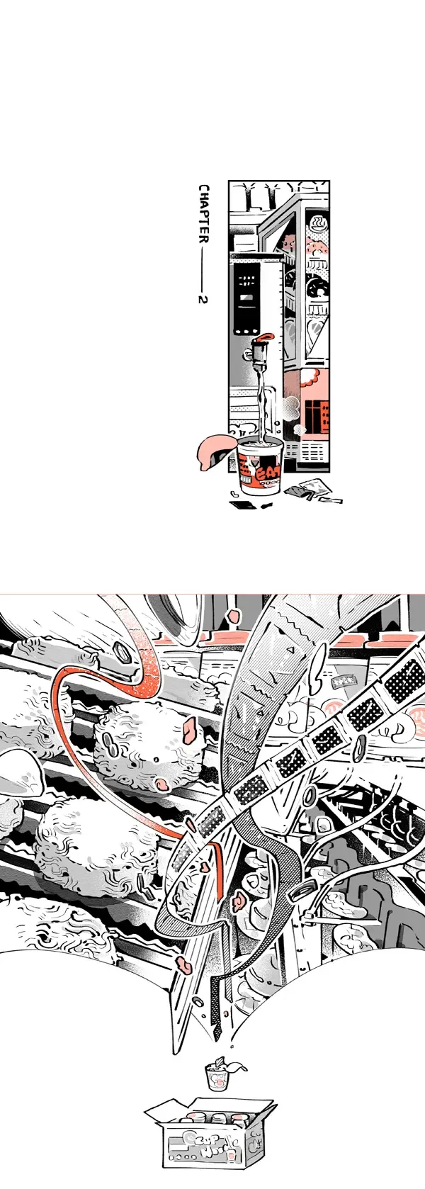 Wolf & Bear & Cafe // Fox & Tiger & Cup Noodles Fhentai - Page 55