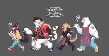 Wolf & Bear & Cafe // Fox & Tiger & Cup Noodles Fhentai - Page 103