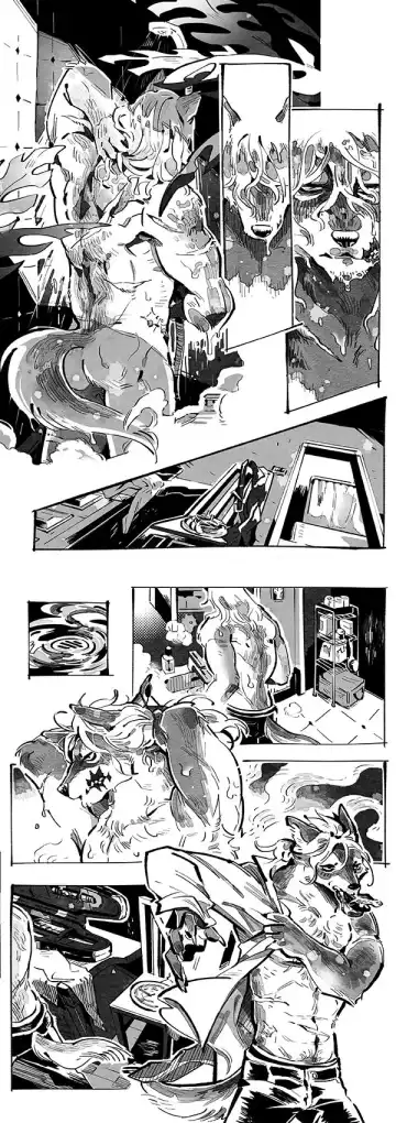 Wolf & Bear & Cafe // Fox & Tiger & Cup Noodles Fhentai - Page 13