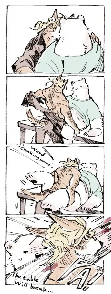 Wolf & Bear & Cafe // Fox & Tiger & Cup Noodles Fhentai - Page 16