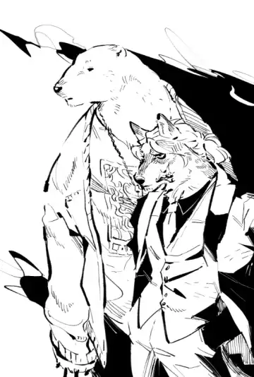 Wolf & Bear & Cafe // Fox & Tiger & Cup Noodles Fhentai - Page 39