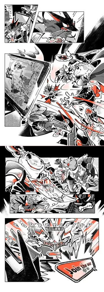 Wolf & Bear & Cafe // Fox & Tiger & Cup Noodles Fhentai - Page 61