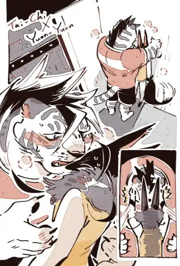 Wolf & Bear & Cafe // Fox & Tiger & Cup Noodles Fhentai - Page 68