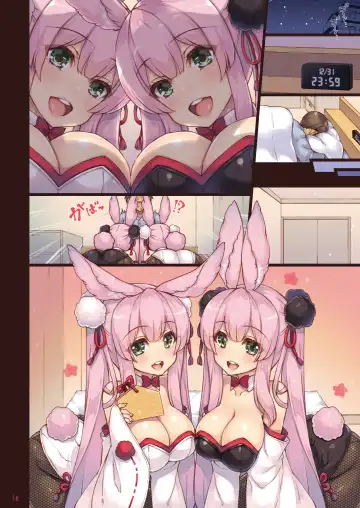 [Shigunyan] Ema ni Onegai Usagi -Hatsujou Usagi Shiro Seijun to Kuro Bitch- Fhentai - Page 18