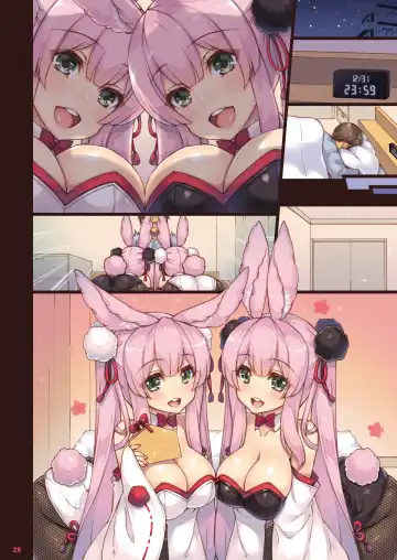 [Shigunyan] Ema ni Onegai Usagi -Hatsujou Usagi Shiro Seijun to Kuro Bitch- Fhentai - Page 28