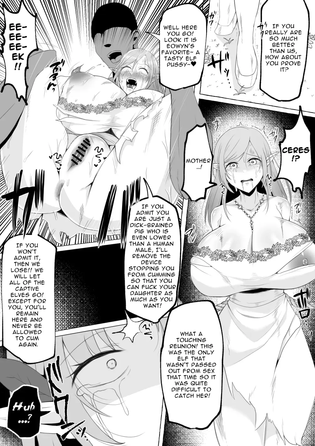 [Yukichi] Mikudashiteta Otoko Ika no Gehin Chinpo Nou ni Natte Elf Bijo-tachi ni Nakadashi Shimakutta Ageku Shasei no Tame ni Buzama Sarashite Daiji na Kuni made Horoboshichau Hanashi Fhentai - Page 34