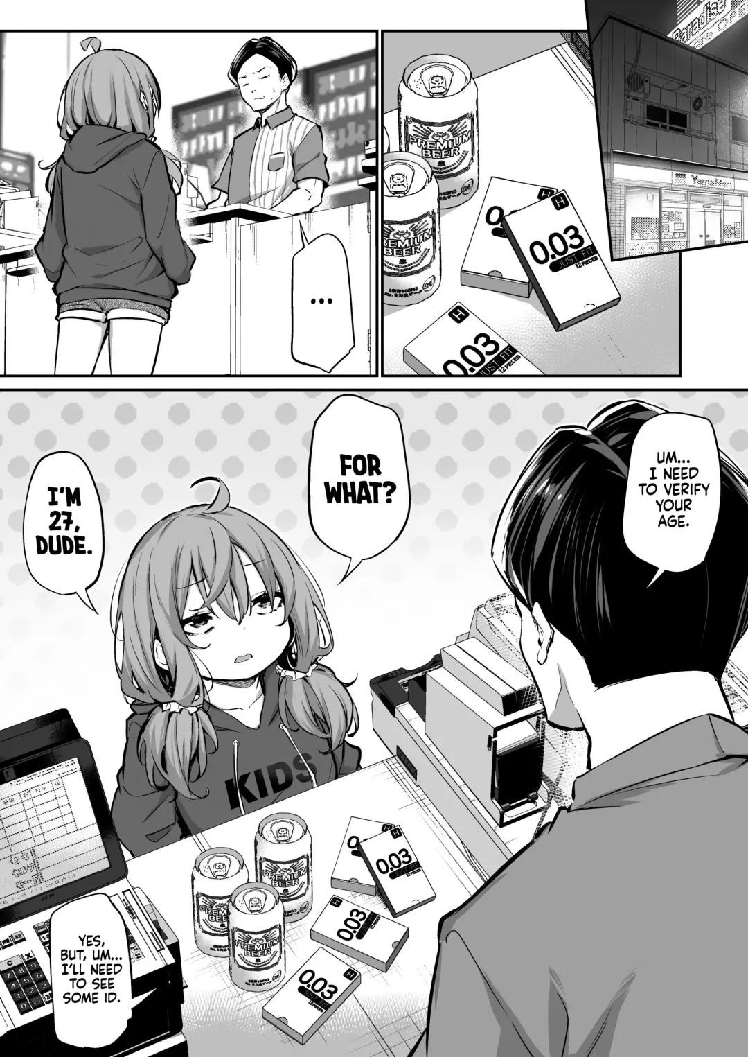 [Airandou] Shinchou-sa Max Fuufu | Extreme Height Gap Couple (decensored) Fhentai - Page 1