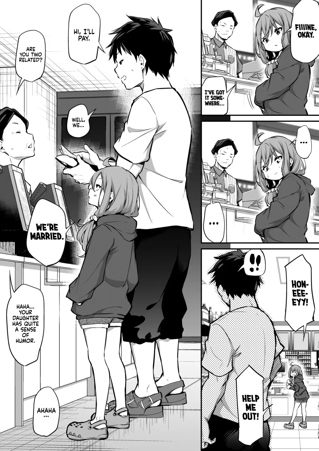 [Airandou] Shinchou-sa Max Fuufu | Extreme Height Gap Couple (decensored) Fhentai - Page 2